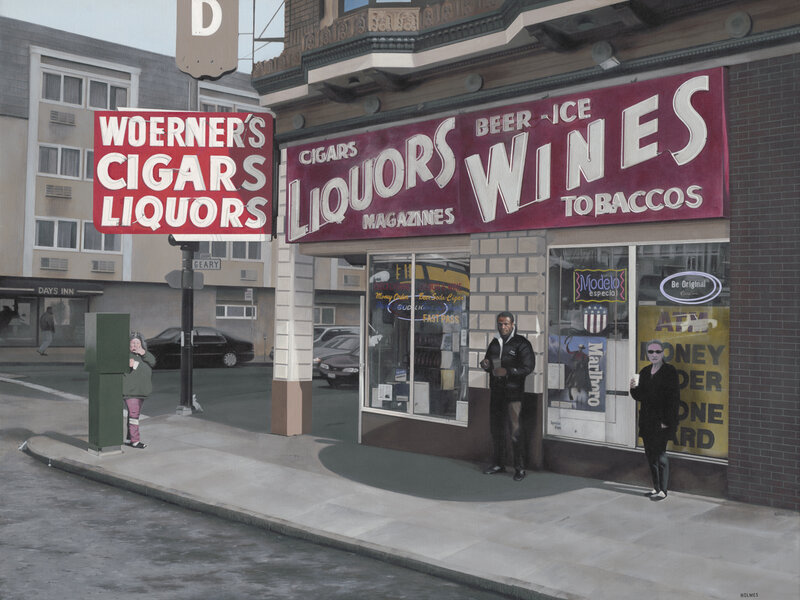 Photo of painting "Woerner's" by David Holmes
