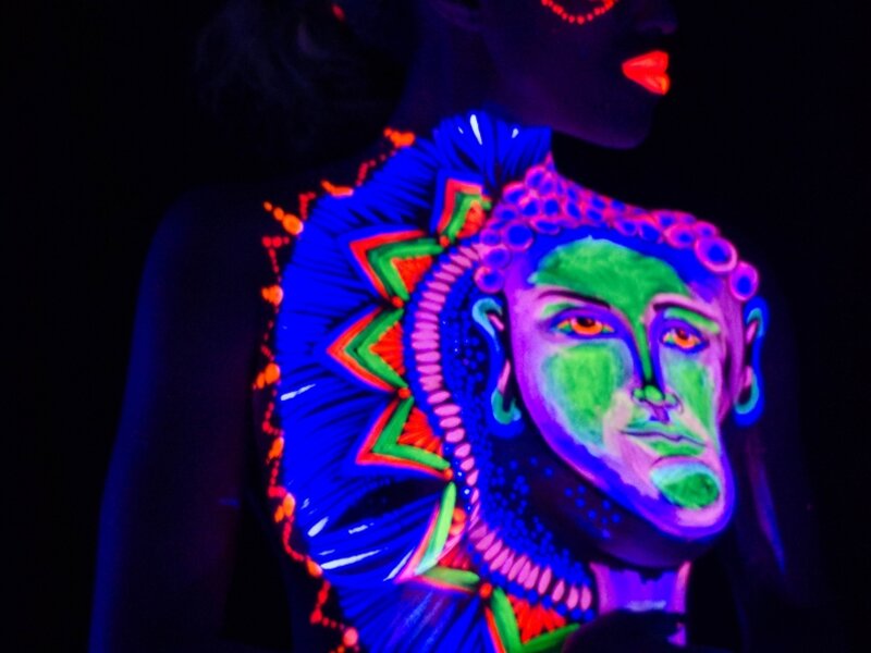 Ebony Body Paint