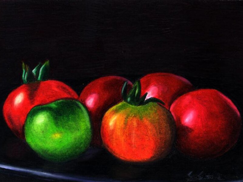 ahhh....summer tomatoes