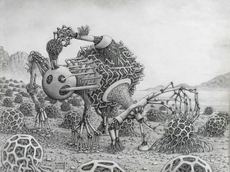 Robot 18, The Living Machines: Andrew Lincoln Nelson