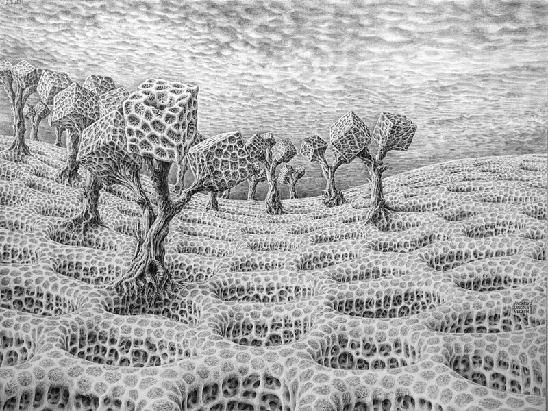 Surreal Trees 1, Robot 35