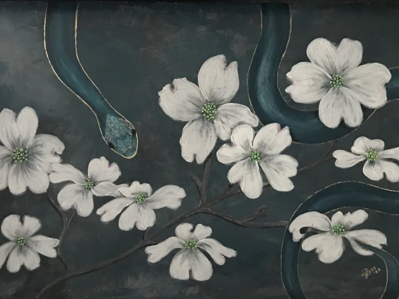 Acrylic on wood