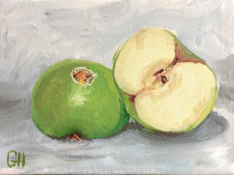 Graeme Hunt - Apple Still Life