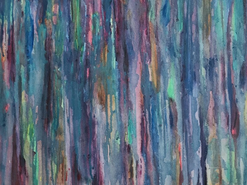Abstract Acrylic Painting