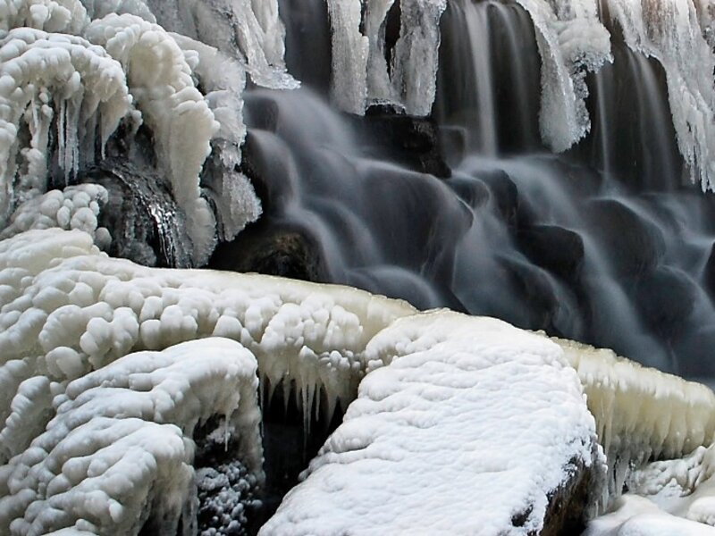Black Waterfalls