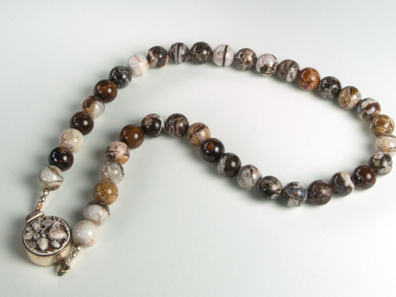 Brioche Agate Necklace