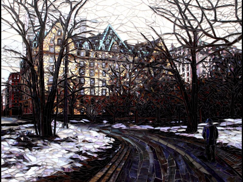 Central Park in the Snow