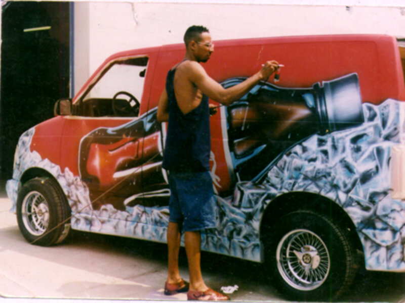 Coca-Cola Promo Van