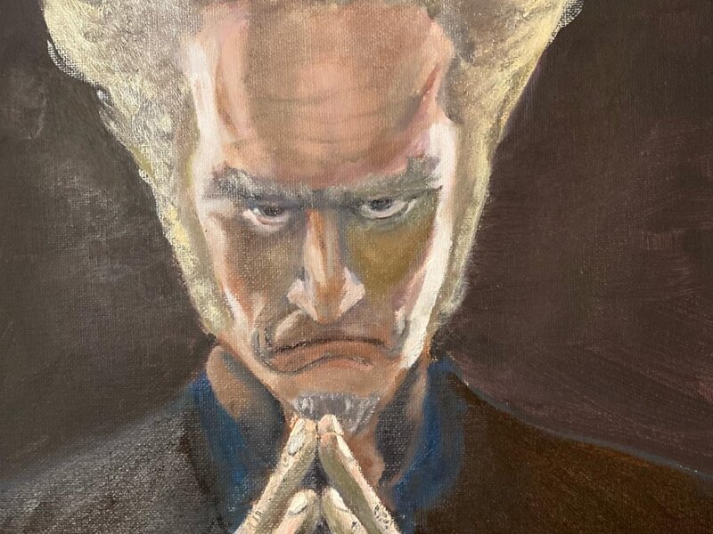 Count Olaf - Oil on canvas