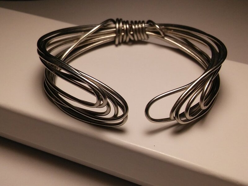 Wire Works Cuff Bracelet