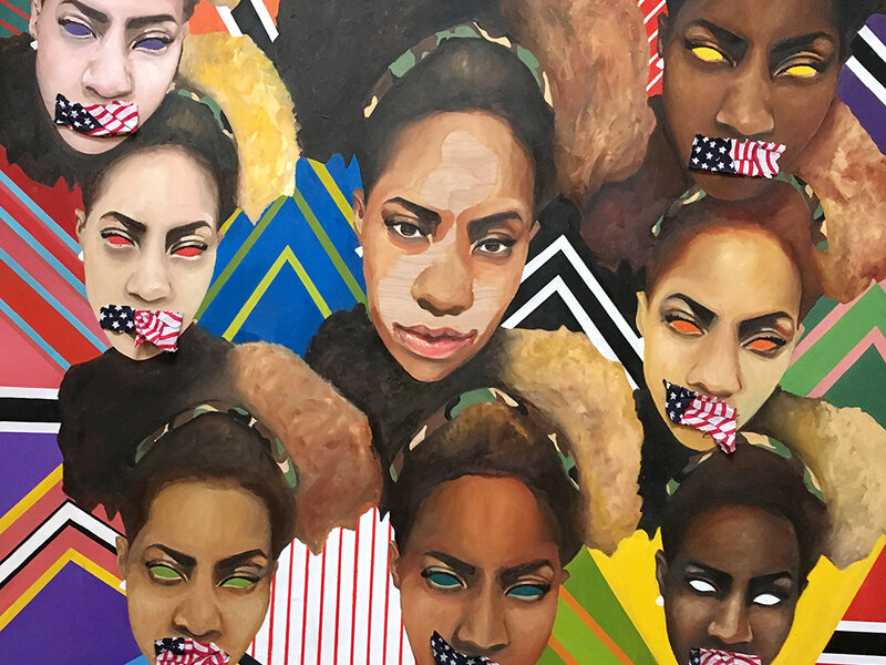 D'nae Harrison, SHADED OPPRESSION, 2016 