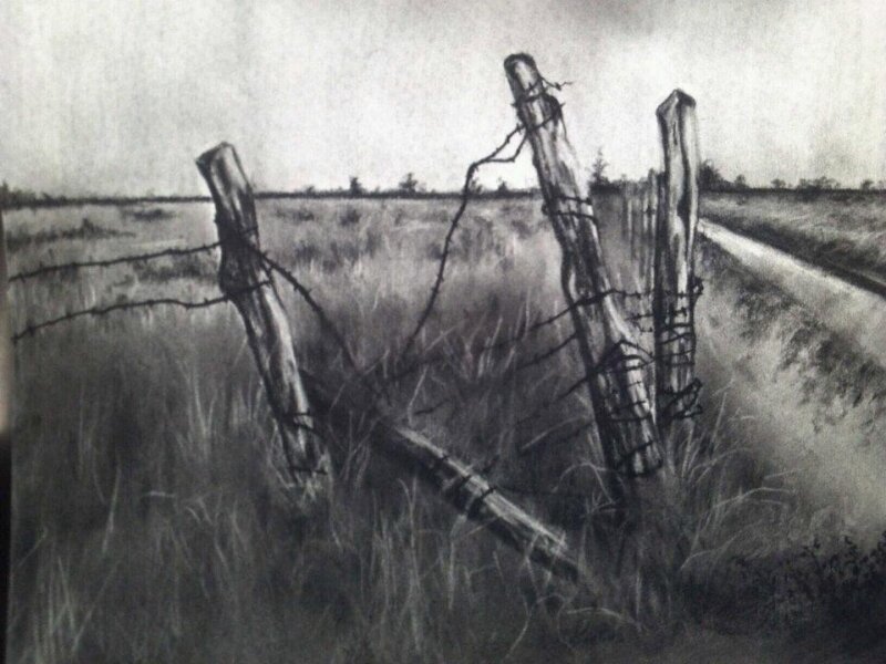 Barbed Wire Fence