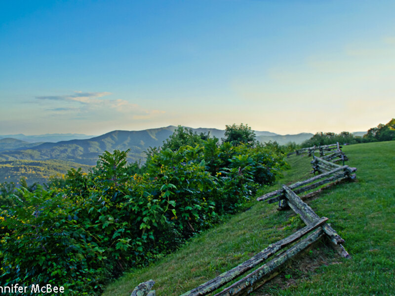 Mountain Split Rail fence