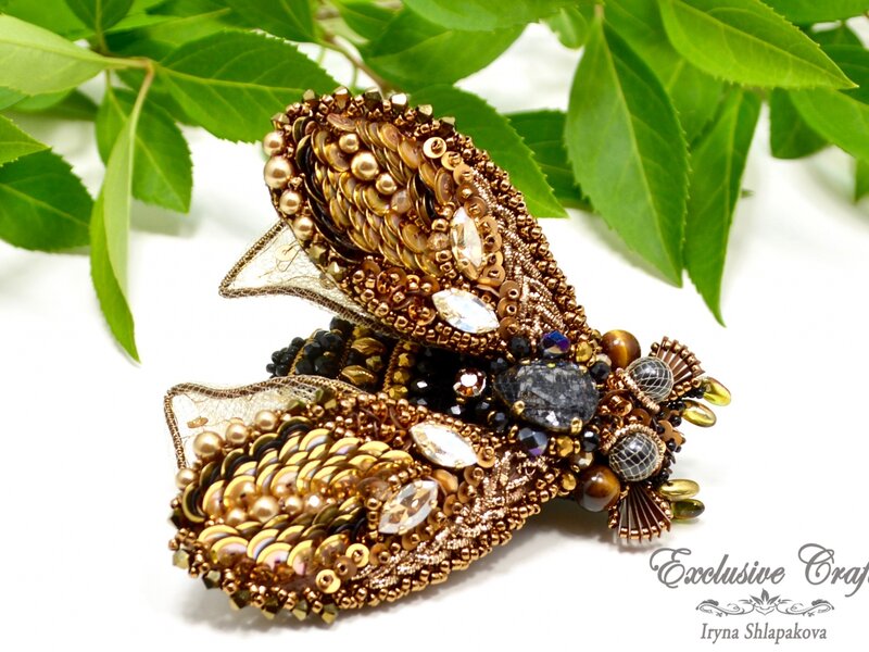 Brooch "Cicada"