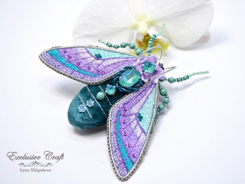 Brooch "Cicada"