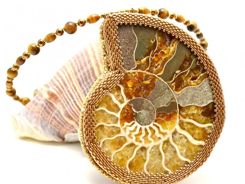 Pendant "Ancient Sunrise"