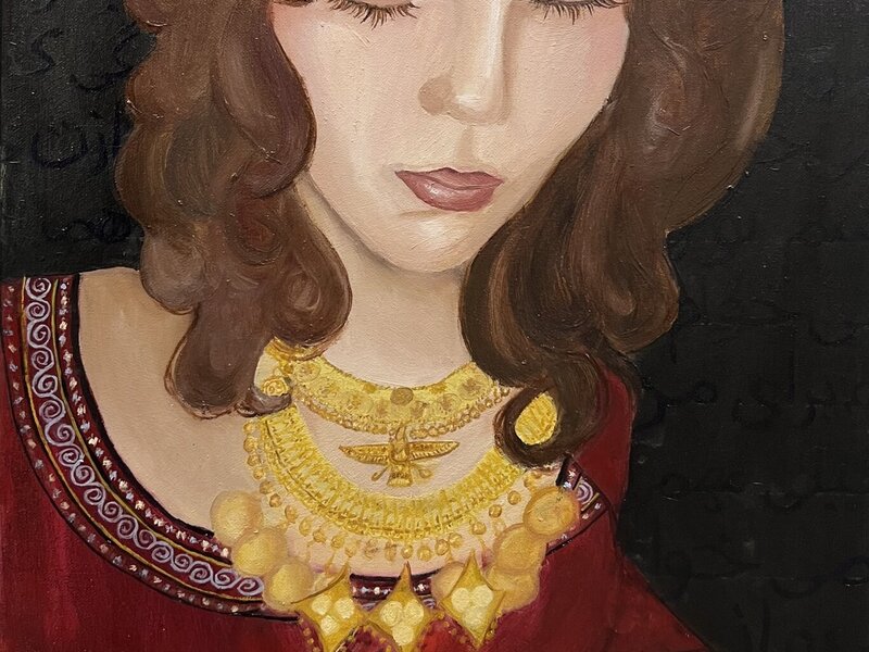 Echoes of My Father's Gold oil painting