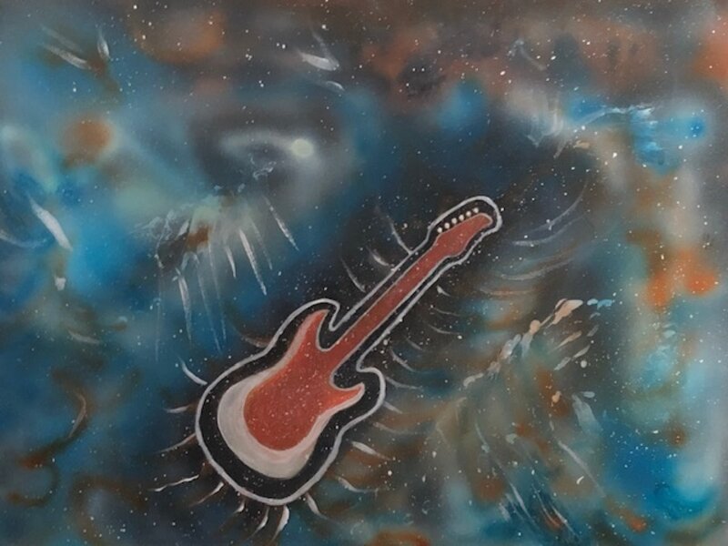 Abstract Electric Rock 