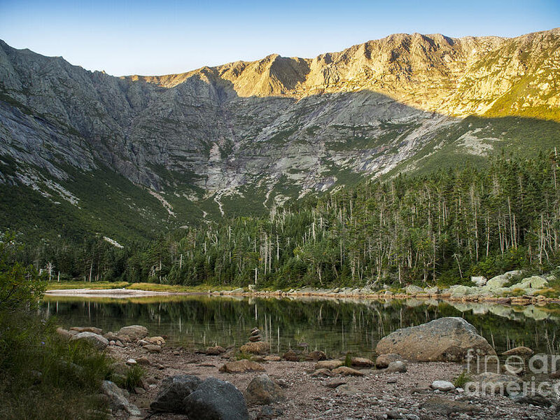 Evening Light on Mt Katahdin