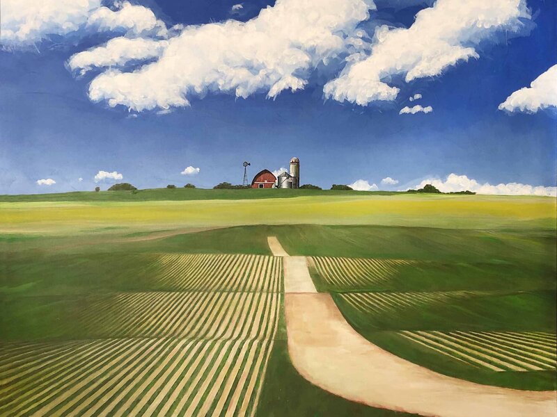 Photo of painting "Sweetland" by David Holmes