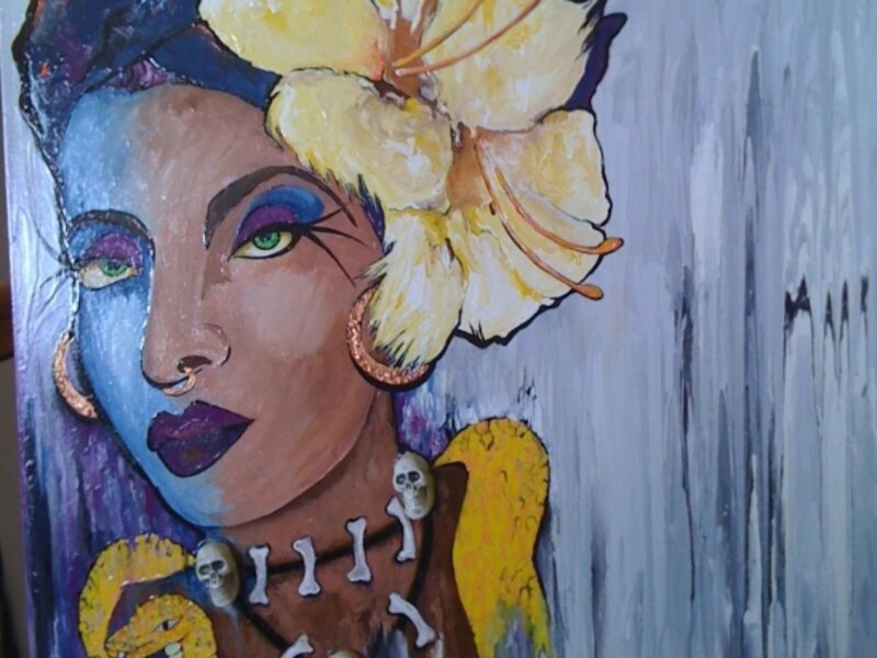Futuristic Marie Laveau 
