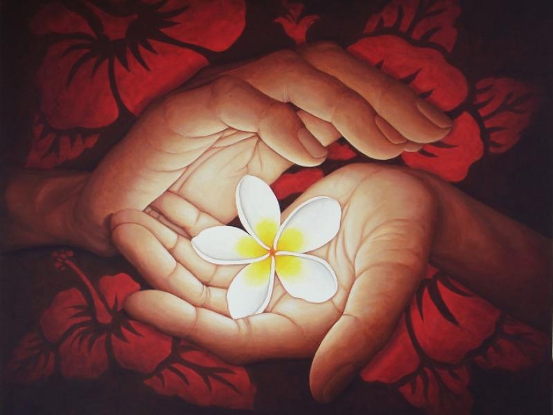 Plumeria Hands