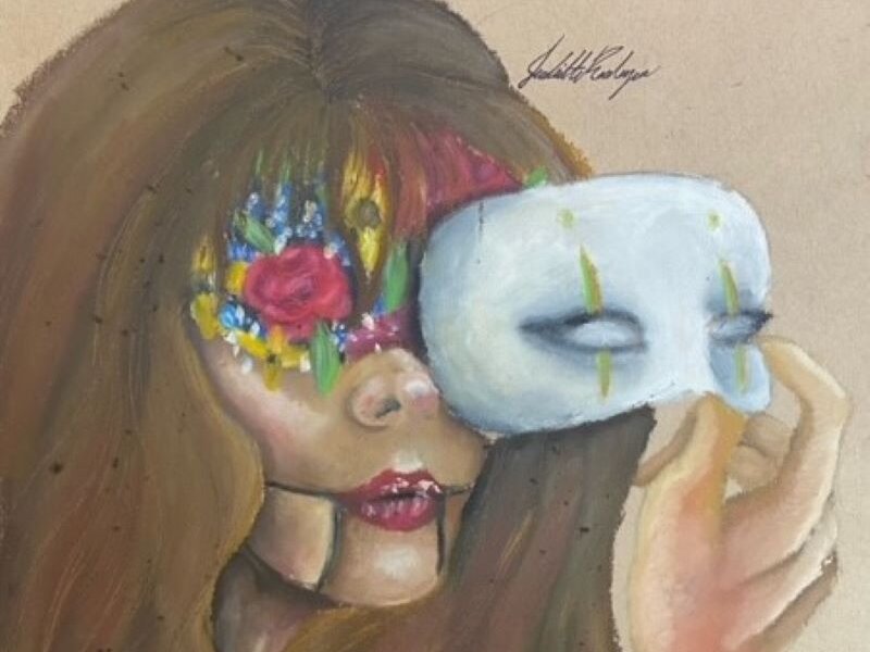 The medium used was oil pastels