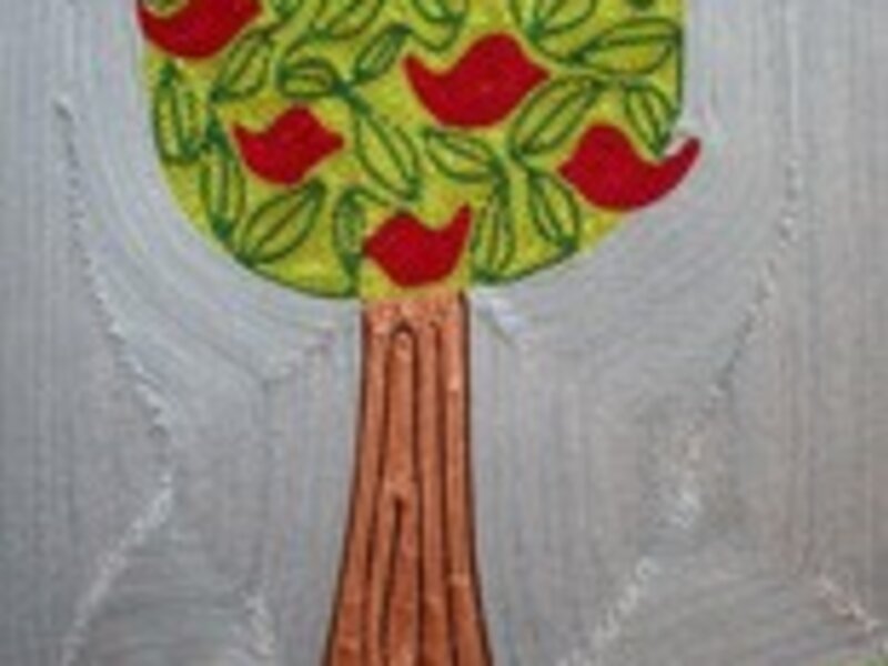 Apple Bird Tree