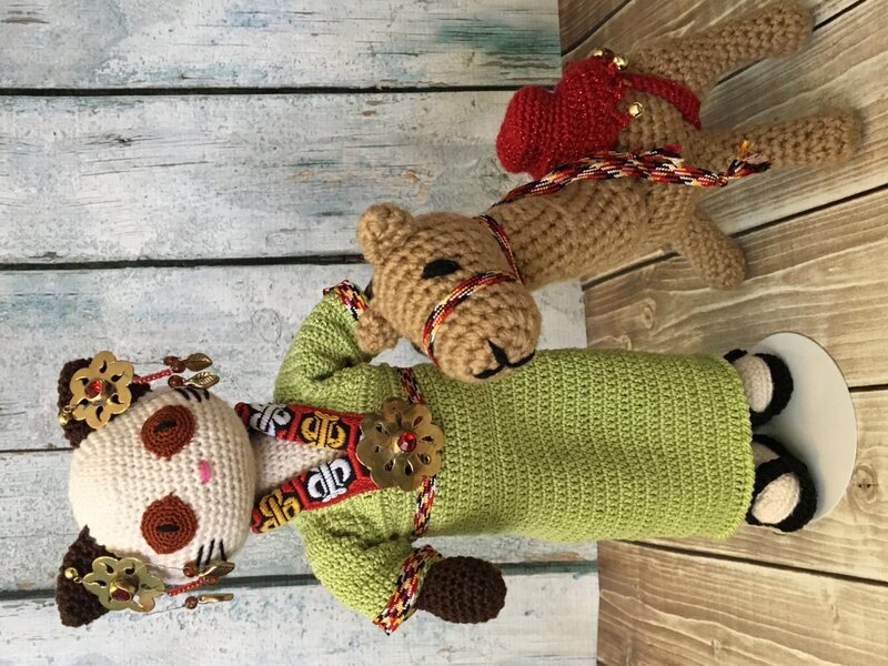Gul the Central Asian Doll with Camel