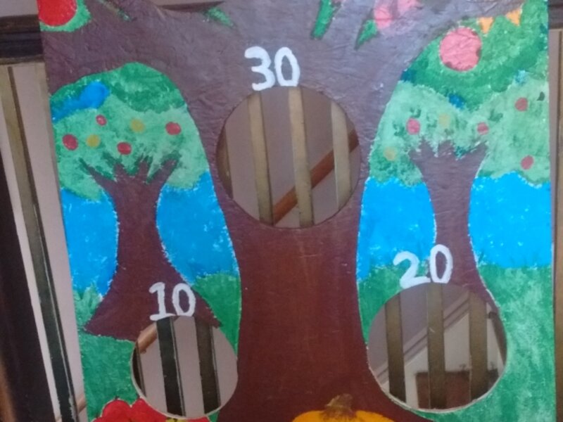 Fall harvest game board