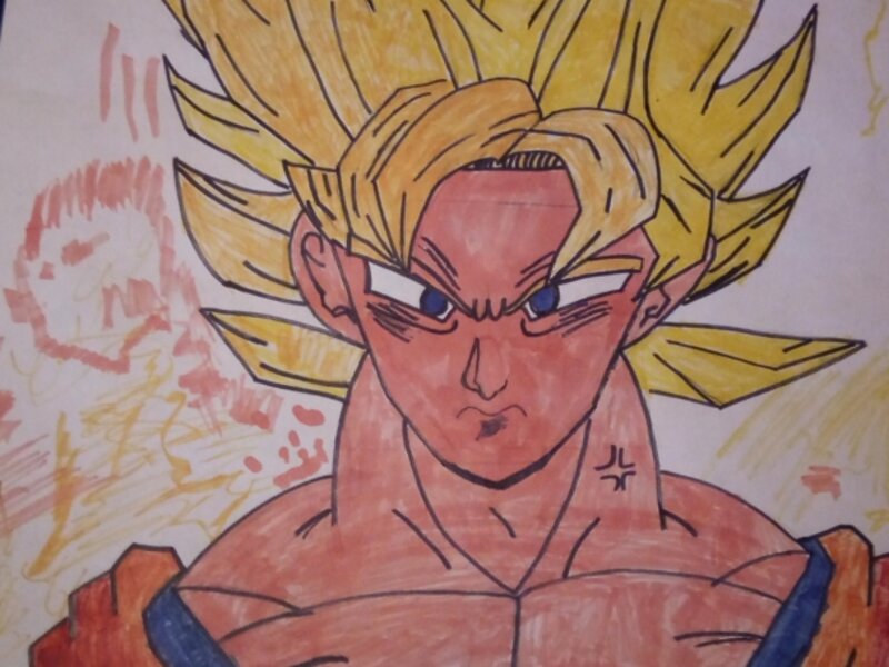 Goku super Sayan stage 1