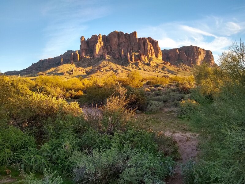 Praying hands of Superstition Mountain