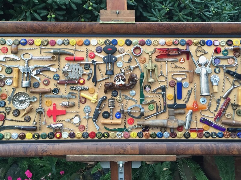 Wine Cork Collage