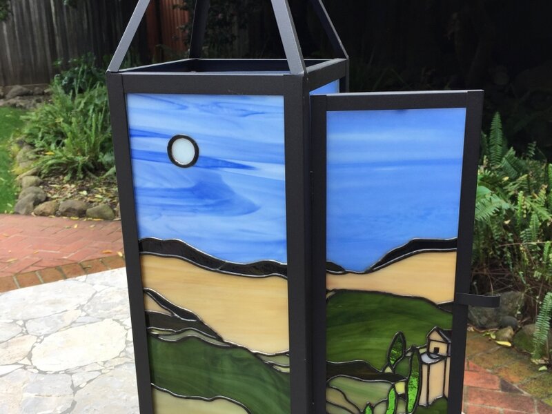 Stained Glass Lantern
