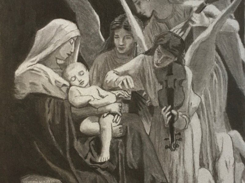 Angels' Song After Bouguereau