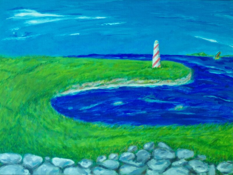 New England Bay Lighthouse