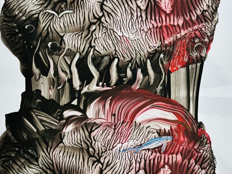 Painting in tempera, October 3, 2026.