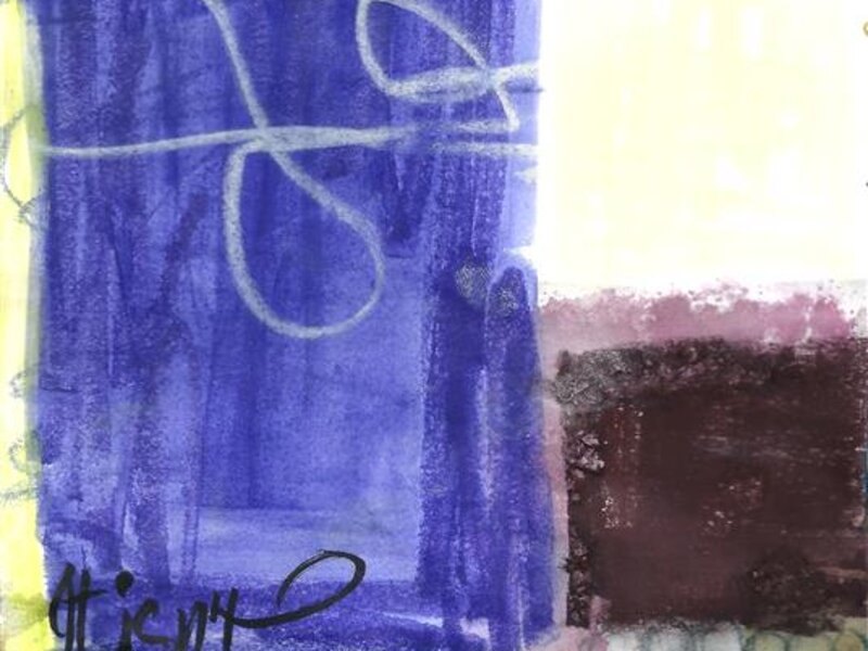 acrylic, pen, ink, abstract, pastel