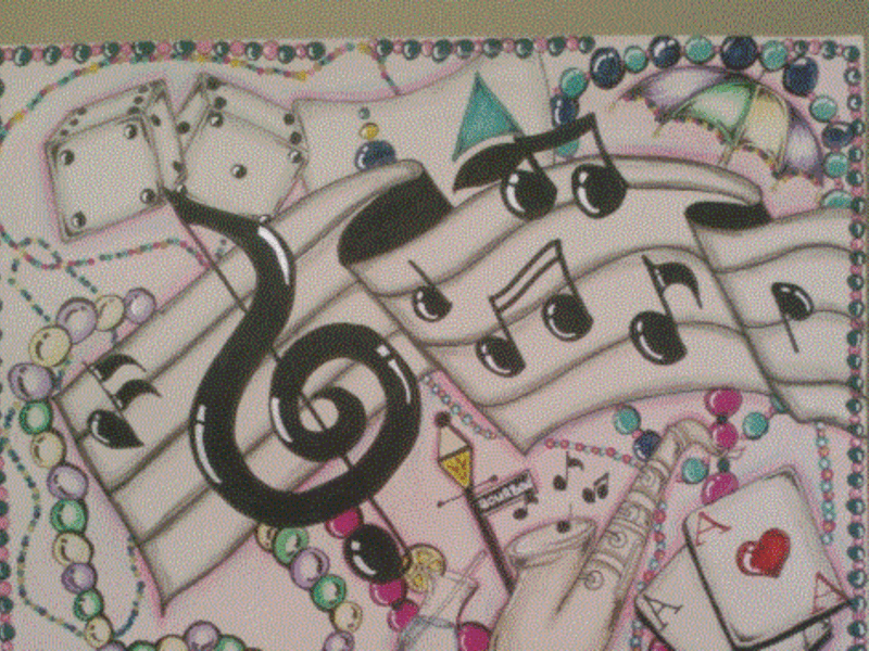 music with a touch of jazz