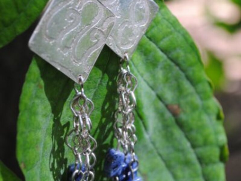Silver and Sodalite