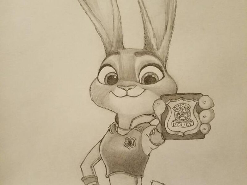 Officer Judy Hopps in Graphite