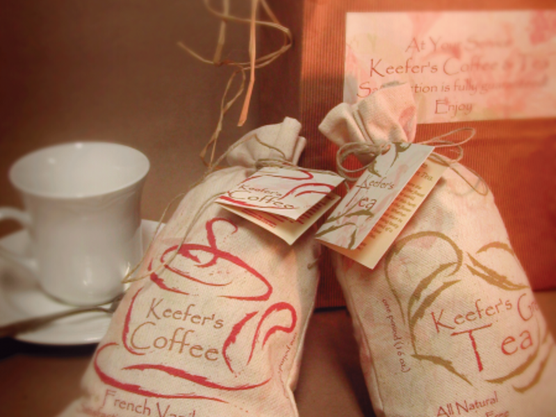 Keefers Coffee and Tee Package. 