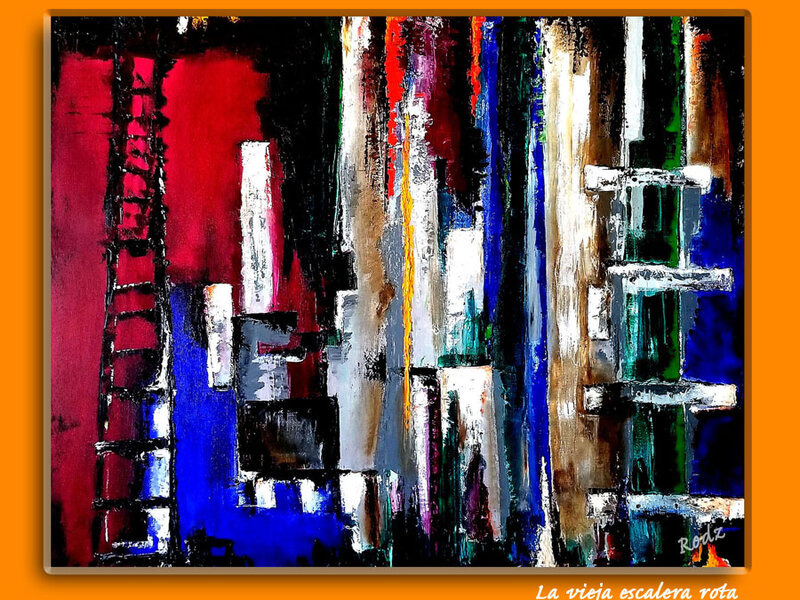 La vieja escalera rota