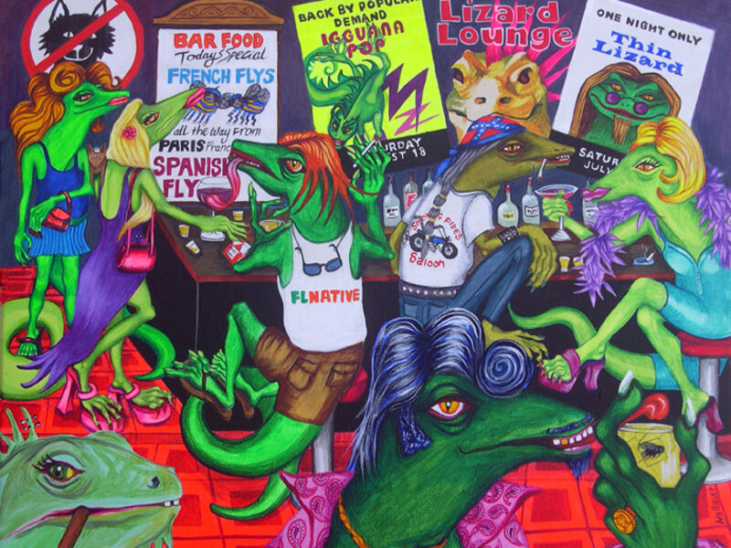 Lizard Lounge (three)