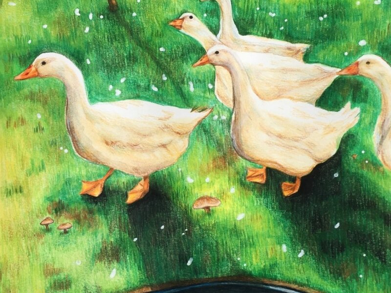Marching Geese