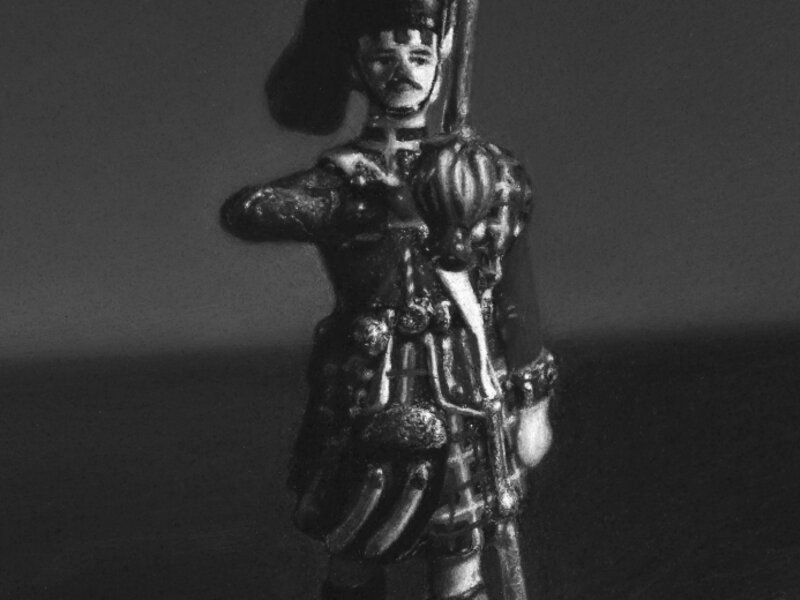 Maxwell Miller - charcoal Lead Soldier