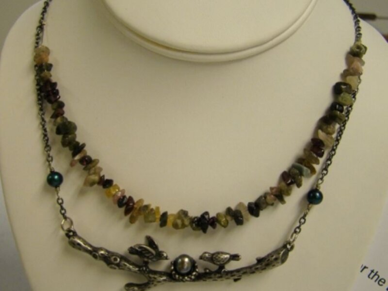 Bird's nest necklace 