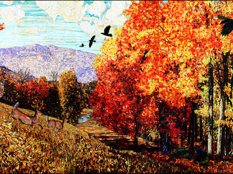 Into the Autumn Woods