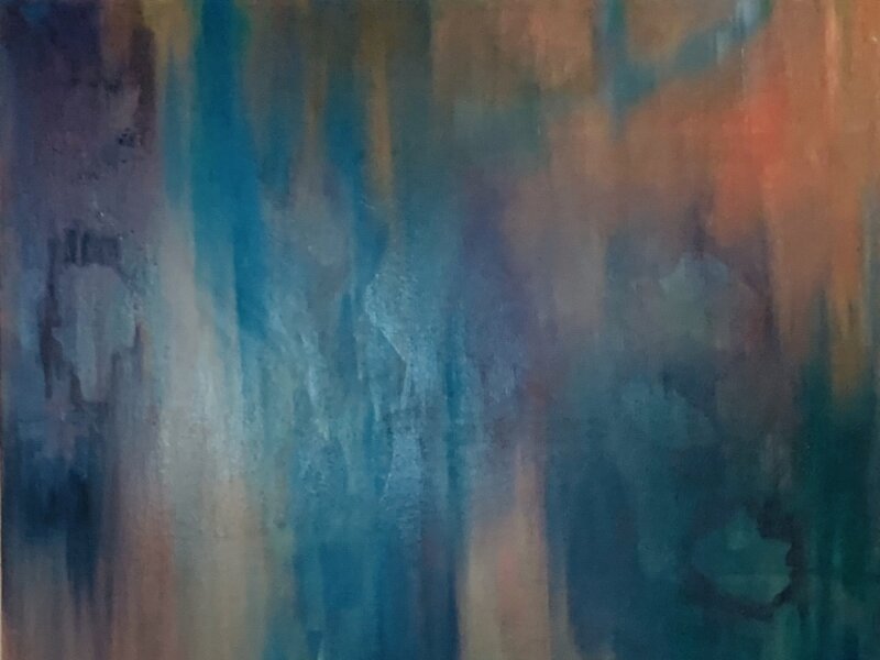 Abstract Oil Painting