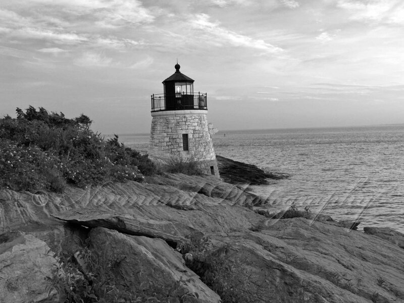 Castle Hill Lighthouse--On The Rocks